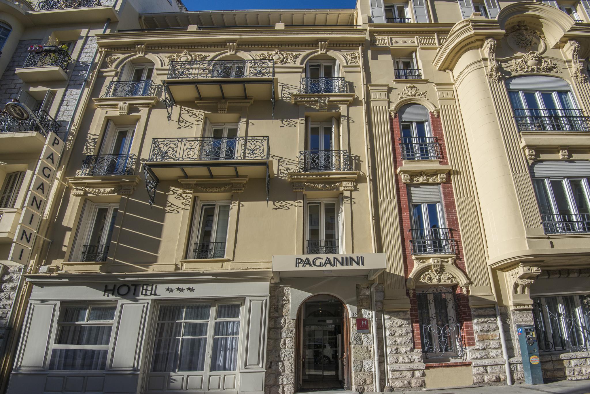 Hotel Paganini Ницца Экстерьер фото