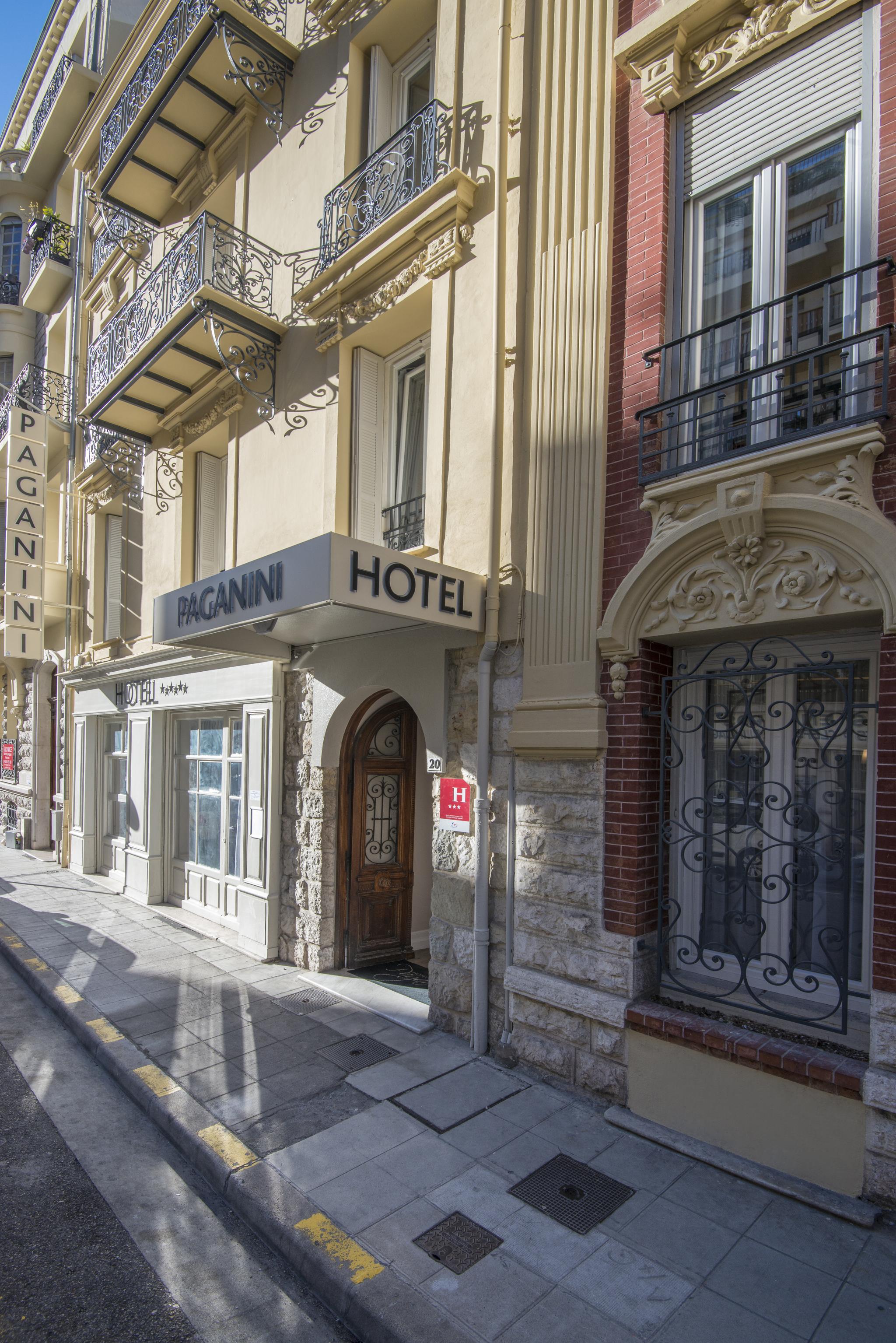 Hotel Paganini Ницца Экстерьер фото
